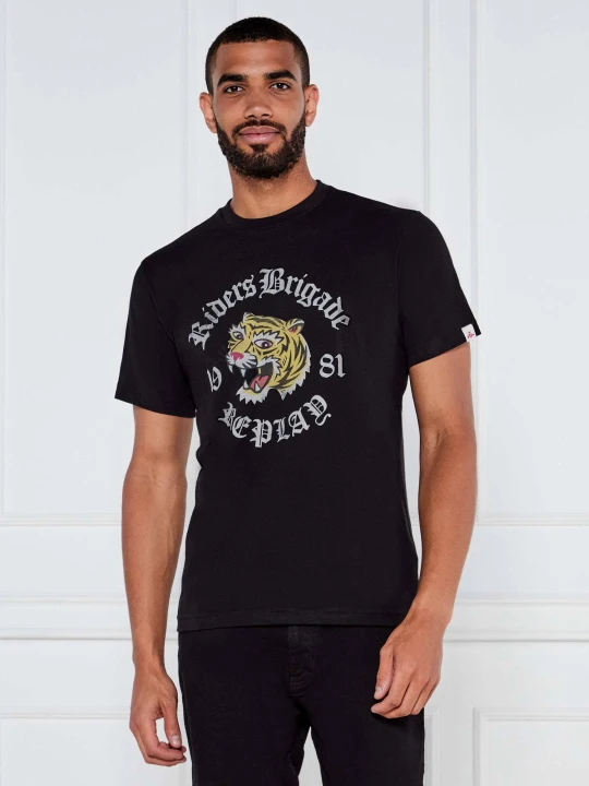 Zdjęcie produktu Replay T-shirt | Regular Fit czarny