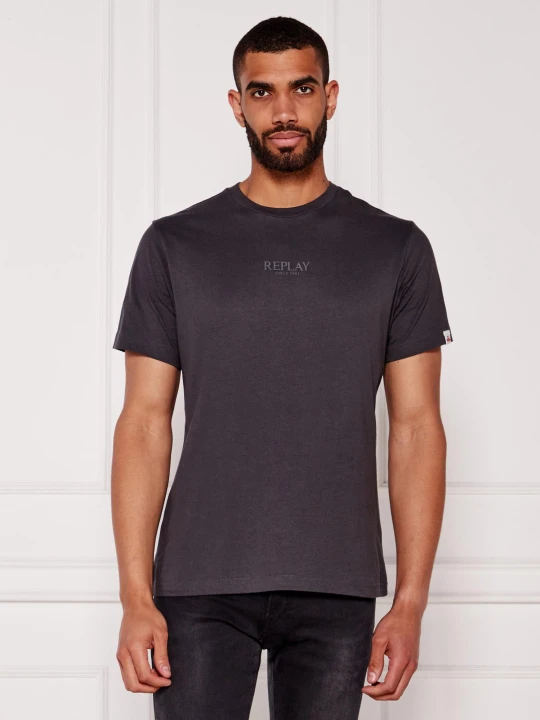 Zdjęcie produktu Replay T-shirt | Regular Fit grafitowy