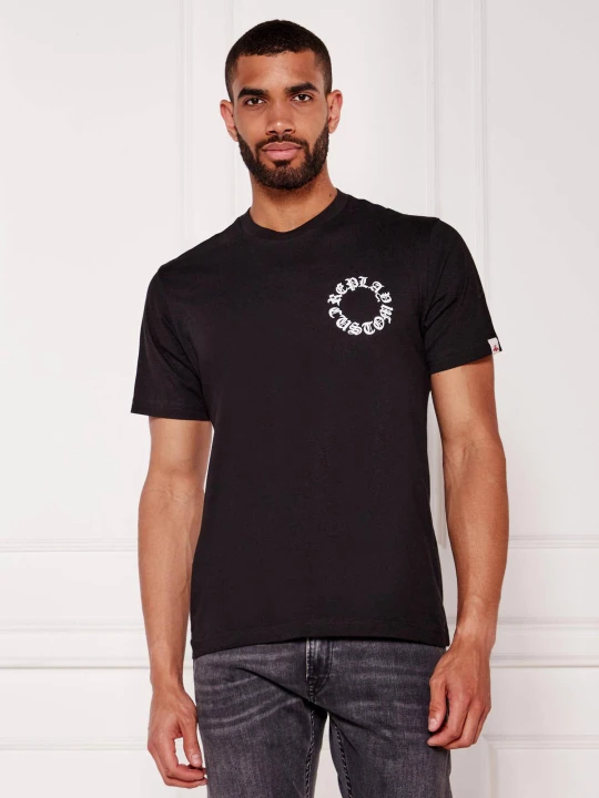 Zdjęcie produktu Replay T-shirt | Regular Fit czarny