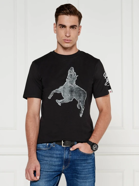 Zdjęcie produktu Replay T-shirt | Regular Fit czarny