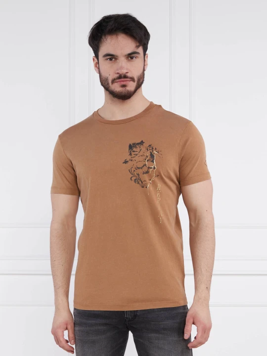 Zdjęcie produktu Replay T-shirt | Regular Fit brązowy