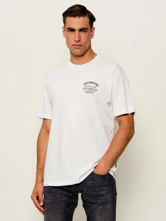 Zdjęcie produktu Replay T-shirt | Regular Fit biały