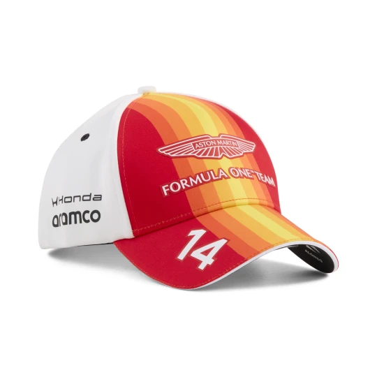 Zdjęcie produktu Replika czapki z daszkiem PUMA x ASTON MARTIN ARAMCO F1Â® TEAM Fernando Alonso Special, Akcesoria, BiaÅ‚y biały