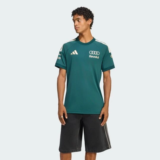 Zdjęcie produktu REPLIKA KOSZULKI KIEROWCY AUDI REVOLUT F1 TEAM 2026 SAMPA SOUL Adidas Aurora Ivy
