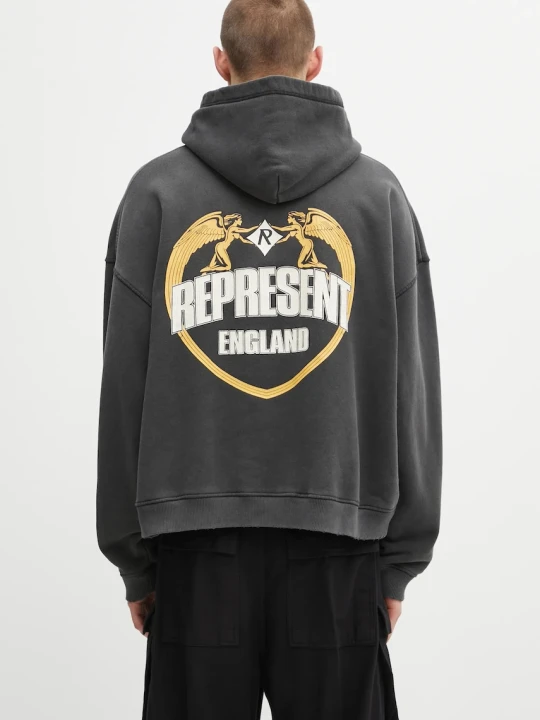 Zdjęcie produktu Represent bluza z kapturem bawełniana męska