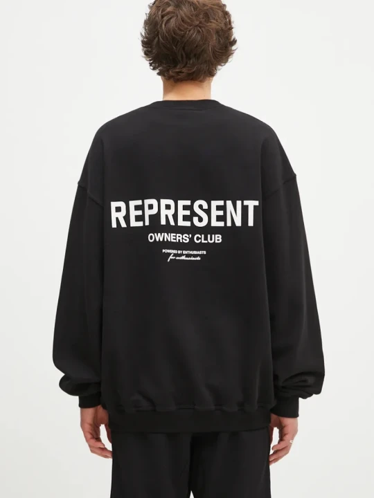 Zdjęcie produktu Represent bluza bawełniana Owners Club Sweater