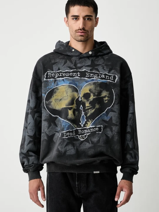 Zdjęcie produktu Represent bluza z kapturem bawełniana męska
