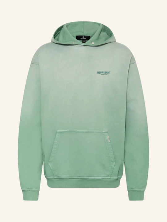 Zdjęcie produktu Represent Bluza Z Kapturem Oversize Represent Owners' Club gruen zielony