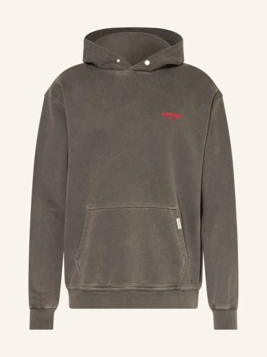 Zdjęcie produktu Represent Bluza Z Kapturem Oversize Represent Owners' Club schwarz