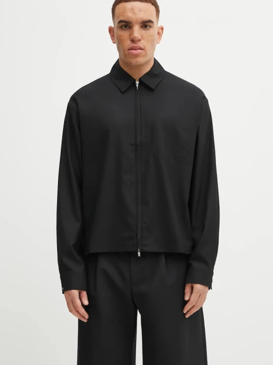 Zdjęcie produktu Represent koszula z dodatkiem wełny Zip Up Wool