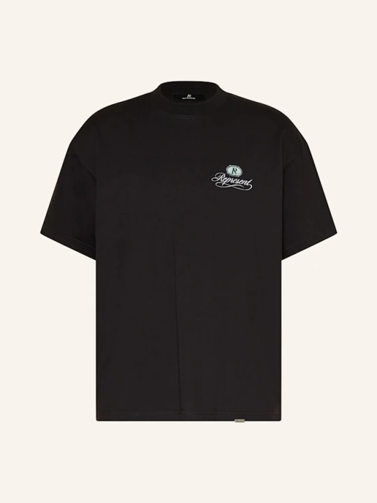 Zdjęcie produktu Represent Koszulka Oversize Grand Vintage schwarz CZARNY