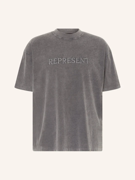 Zdjęcie produktu Represent Koszulka Oversize Serif grau SZARY