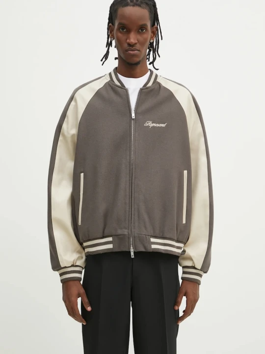 Zdjęcie produktu Represent kurtka bomber wełniana Raglan Varsity Jacket