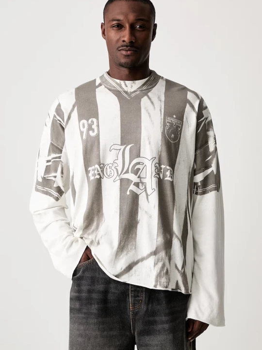 Zdjęcie produktu Represent longsleeve męski z bawełną