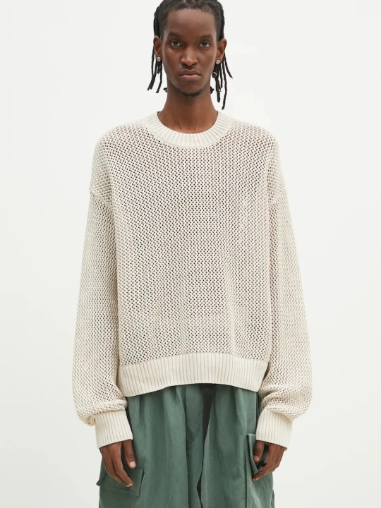 Zdjęcie produktu Represent sweter bawełniany Open Gauge Knit Sweater
