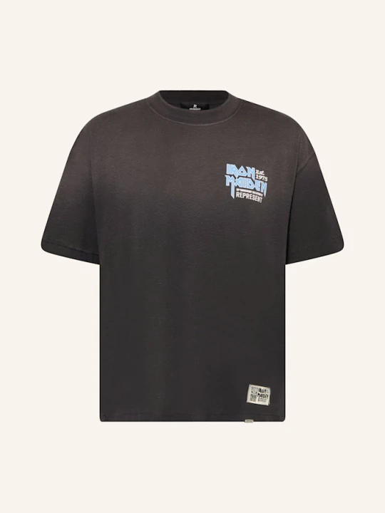Zdjęcie produktu Represent T-Shirt Iron Maiden Anniversary schwarz szary