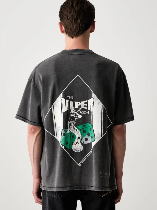 Zdjęcie produktu Represent THE VIPER ROOM DICE T-shirt bawełniany męski