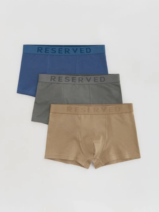Zdjęcie produktu Reserved - 3 pack bokserek Classic - beżowy