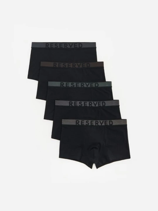 Zdjęcie produktu Reserved - 5 pack bokserek Classic - czarny