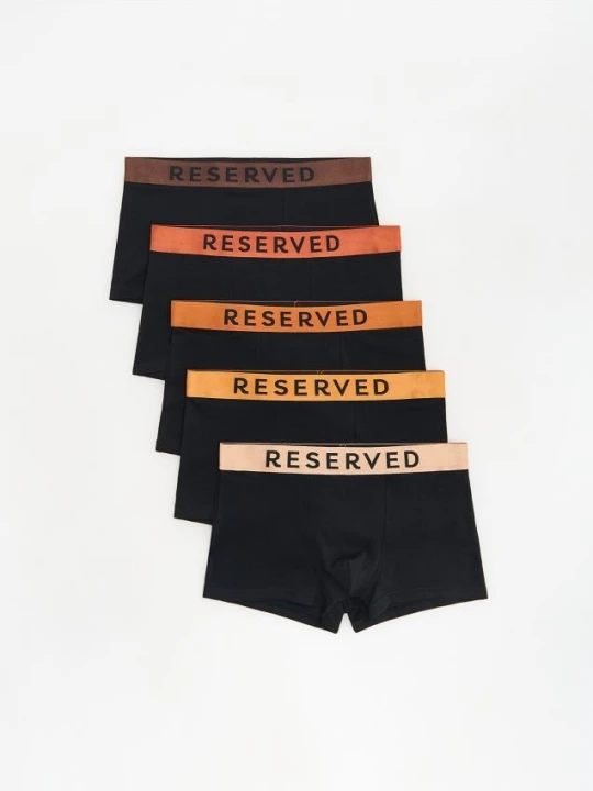 Zdjęcie produktu Reserved - 5 pack bokserek Classic - czarny