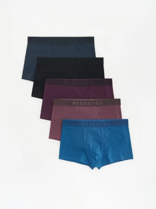 Zdjęcie produktu Reserved - 5 pack bokserek Classic - mahoniowy