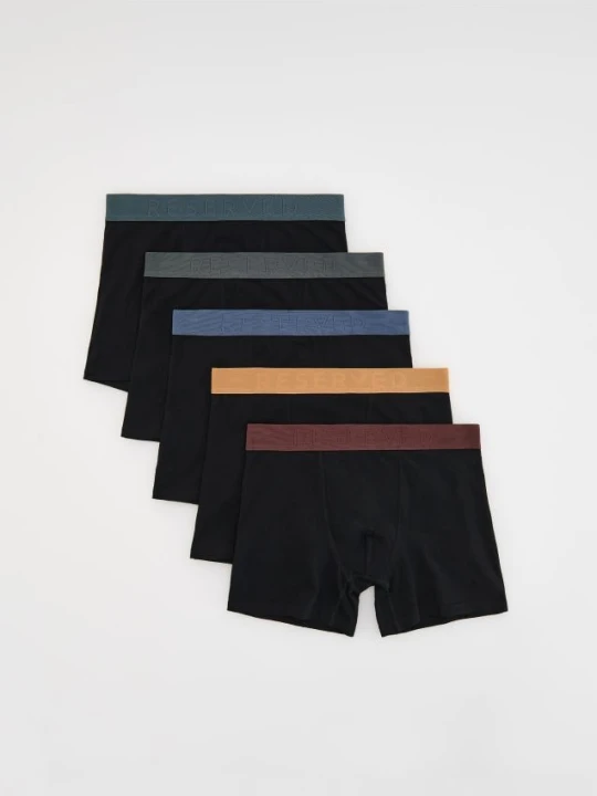 Zdjęcie produktu Reserved - 5 pack bokserek Long - czarny