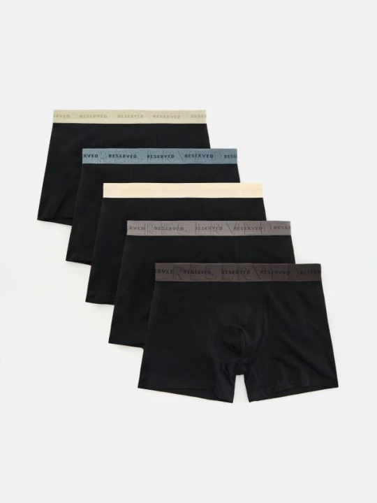 Zdjęcie produktu Reserved - 5 pack bokserek Long - czarny