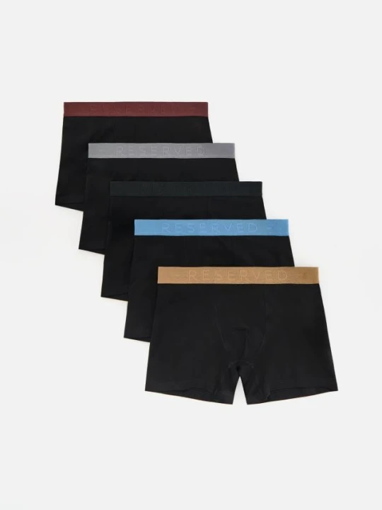 Zdjęcie produktu Reserved - 5 pack bokserek Long - czarny