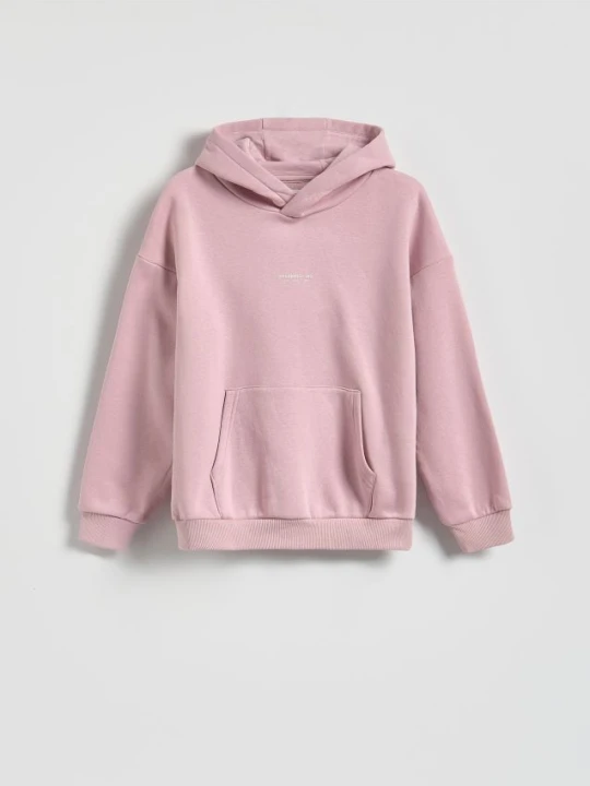Zdjęcie produktu Reserved - Bawełniana bluza - fioletowy