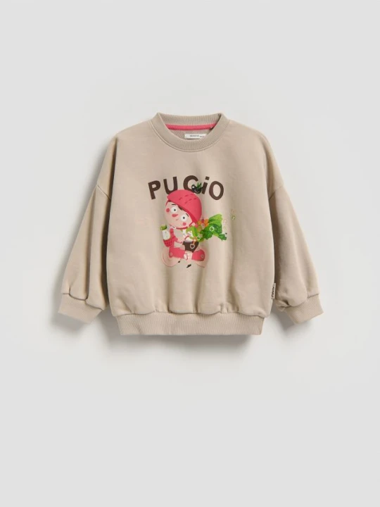 Zdjęcie produktu Reserved - Bawełniana bluza Pucio - beżowy