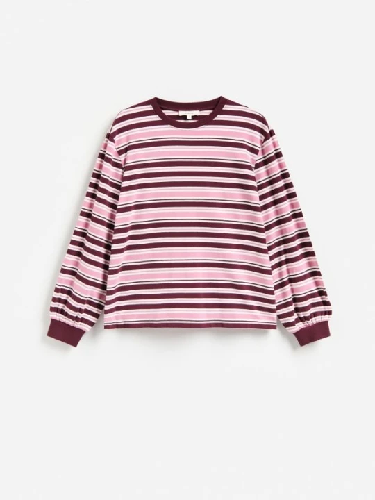 Zdjęcie produktu Reserved - Bawełniana bluza w paski - wielobarwny