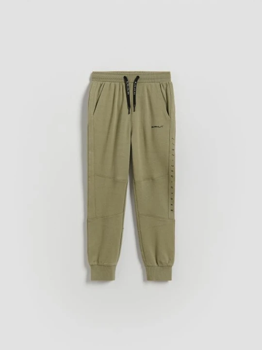 Zdjęcie produktu Reserved - Sportowe spodnie slim fit - jasny zielony