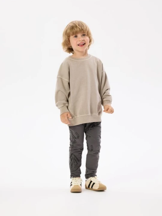 Zdjęcie produktu Reserved - Bawełniane legginsy - ciemnoszary
