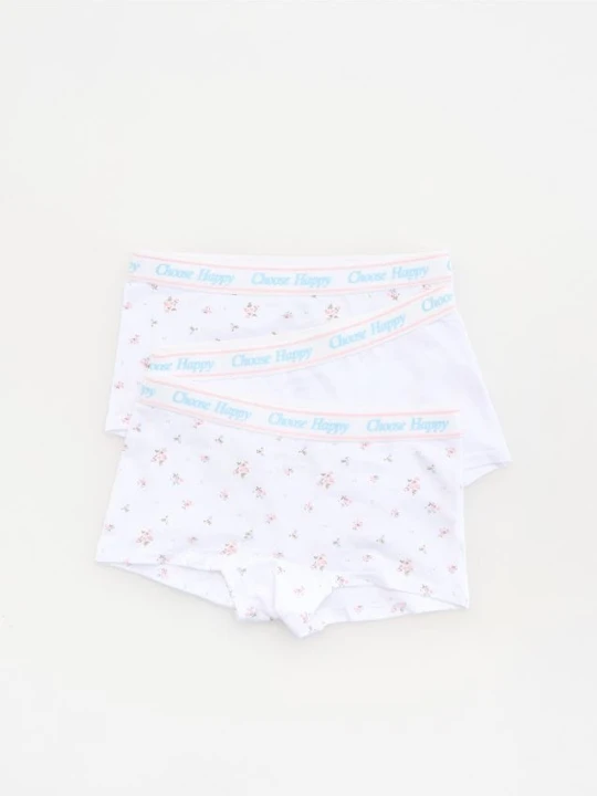 Zdjęcie produktu Reserved - Bawełniane majtki 3-pack - biały