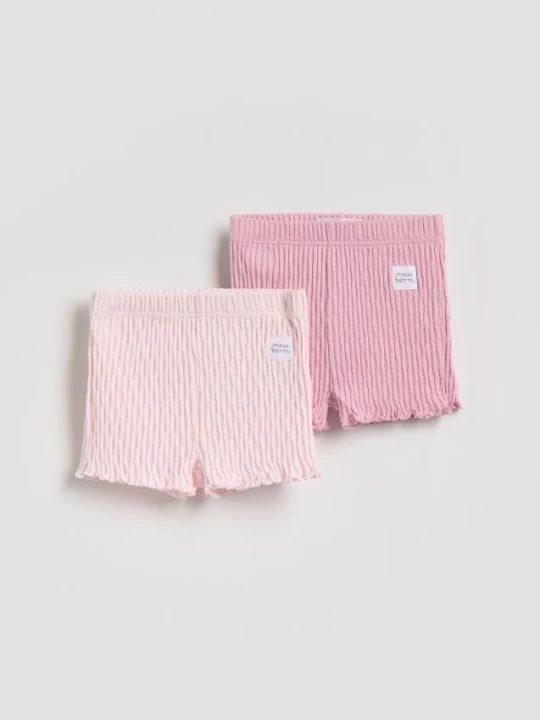 Zdjęcie produktu Reserved - Bawełniane szorty 2 pack - wielobarwny