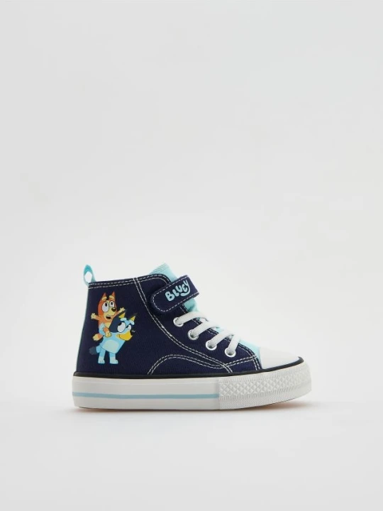 Zdjęcie produktu Reserved - Bawełniane trampki Bluey - granatowy