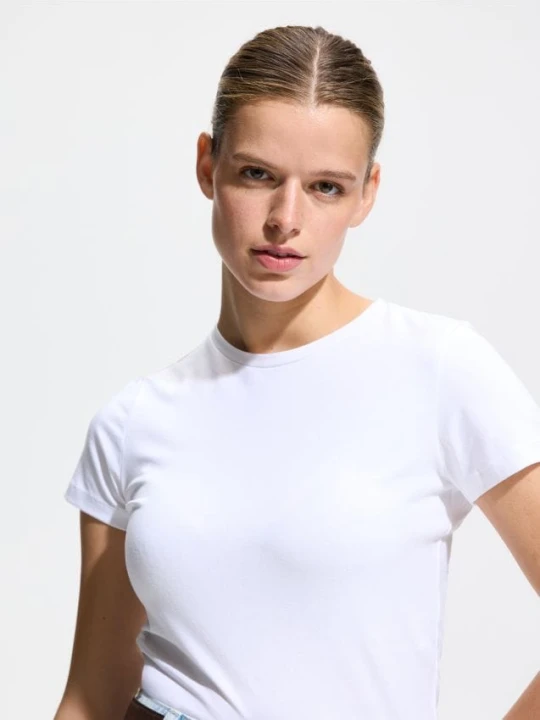 Zdjęcie produktu Reserved - Bawełniany t-shirt - biały
