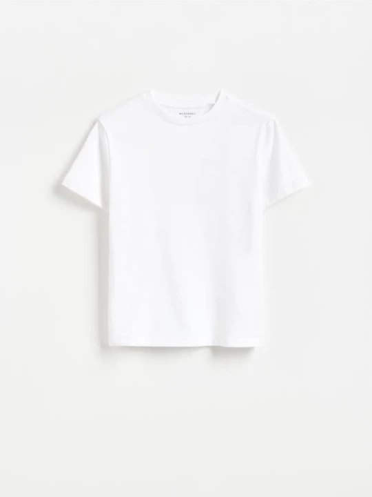 Zdjęcie produktu Reserved - T-shirt slim fit - biały