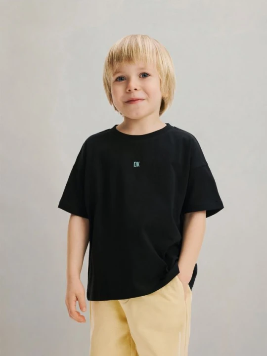 Zdjęcie produktu Reserved - Bawełniany t-shirt - czarny