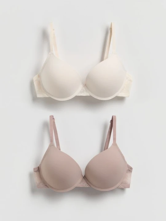 Zdjęcie produktu Reserved - Biustonosz push up 2 pack - brązowy