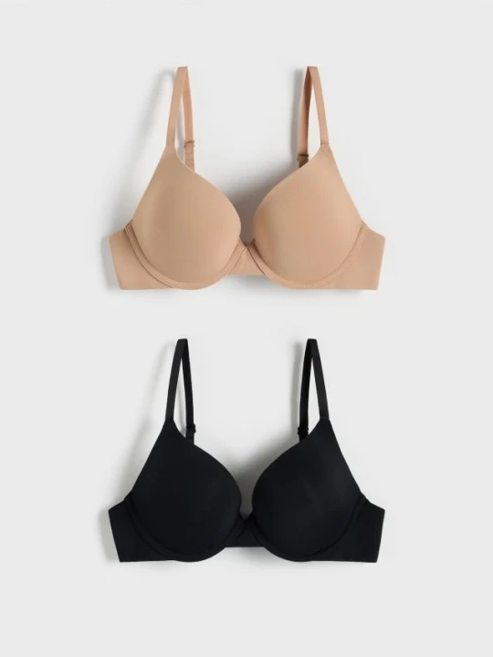 Zdjęcie produktu Reserved - Biustonosz push up 2 pack - czarny