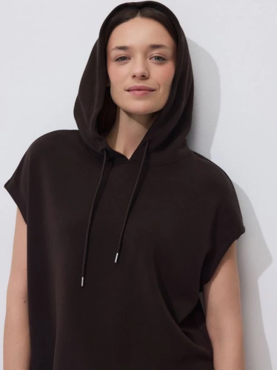 Zdjęcie produktu Reserved - Bluza bez rękawów - ciemnobrązowy