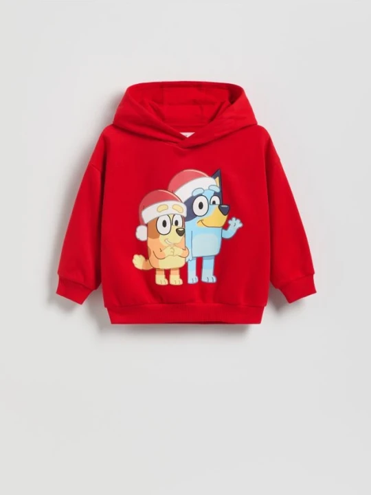Zdjęcie produktu Reserved - Bluza Bluey - czerwony