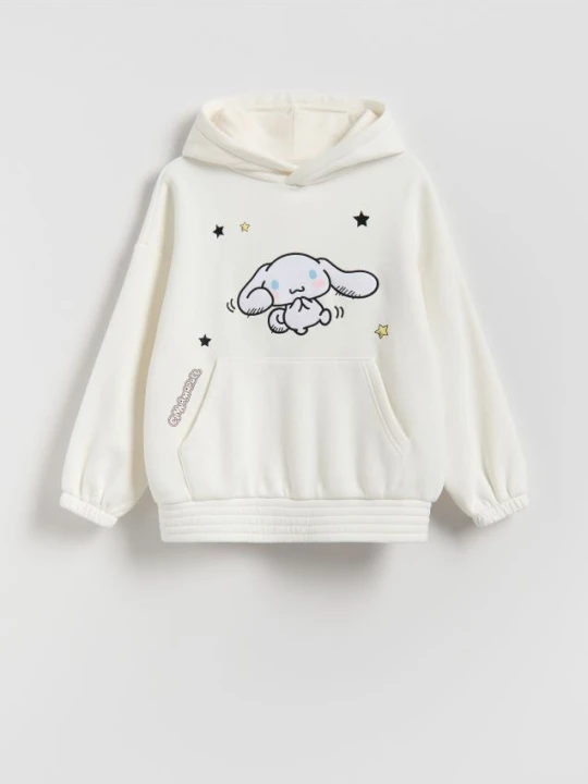 Zdjęcie produktu Reserved - Bluza Cinnamoroll - złamana biel