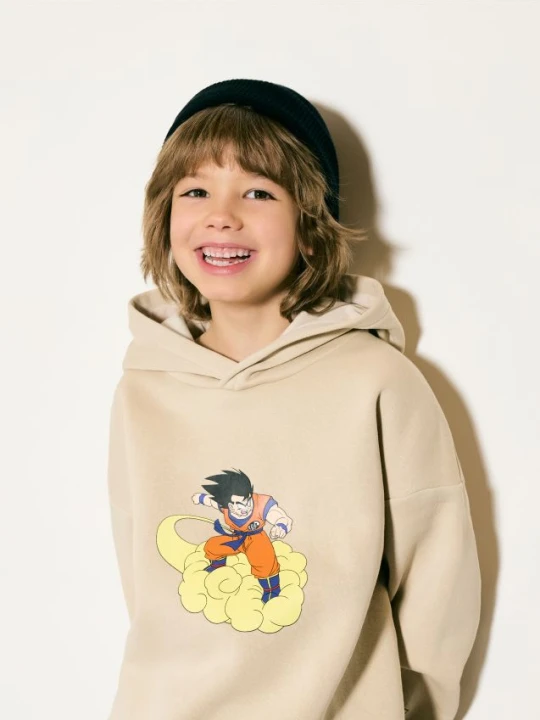 Zdjęcie produktu Reserved - Bluza Dragon Ball - beżowy