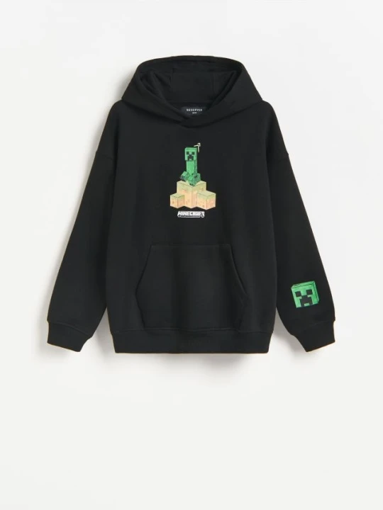 Zdjęcie produktu Reserved - Bluza Minecraft - czarny