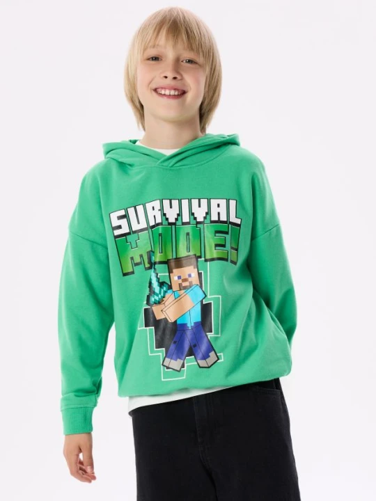 Zdjęcie produktu Reserved - Bluza Minecraft - zielony