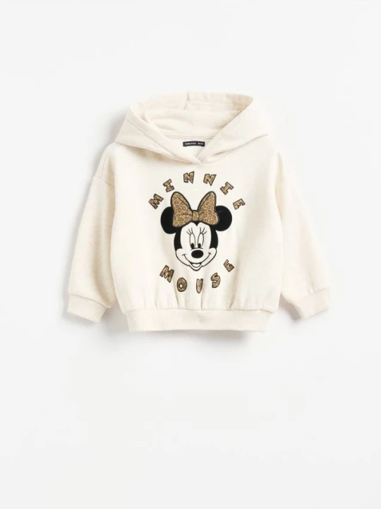 Zdjęcie produktu Reserved - Bluza Minnie Mouse - beżowy