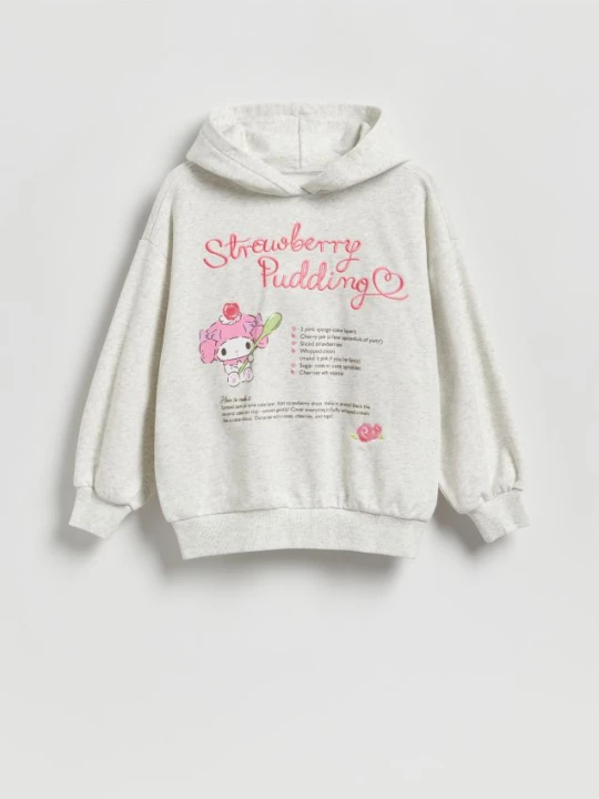 Zdjęcie produktu Reserved - Bluza My Melody - jasnoszary
