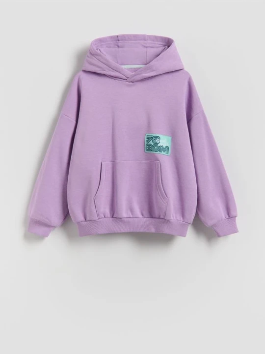 Zdjęcie produktu Reserved - Bluza oversize - fuksja
